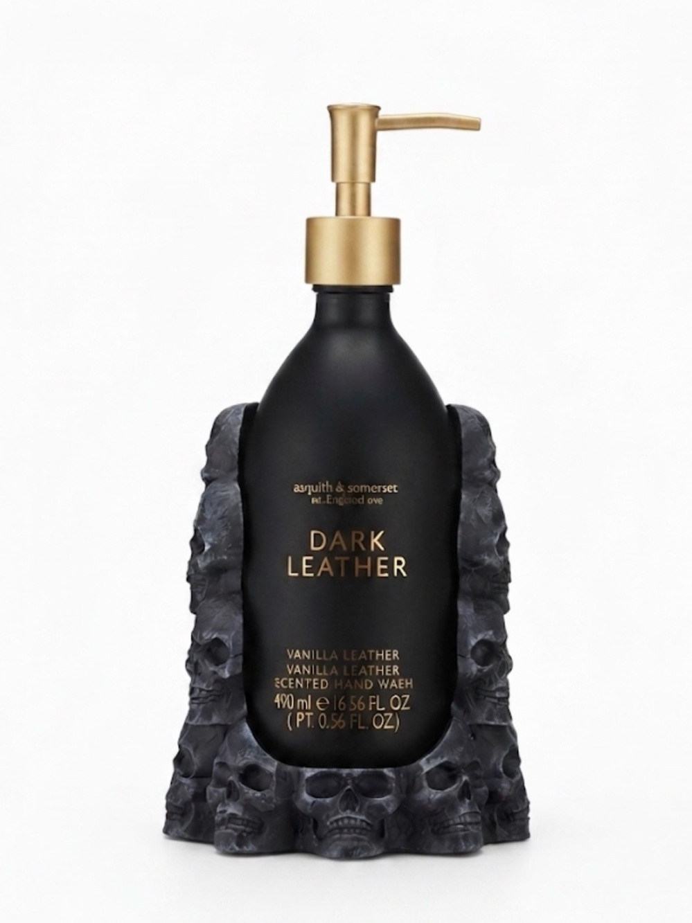 NWT ⚜️🖤⚜️ Asquith & Somerset Dark Leather Vanilla Leather Scented Hand Wash